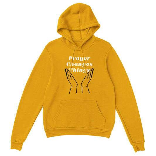 Classic Unisex Pullover Hoodie *Prayer Changes Things*