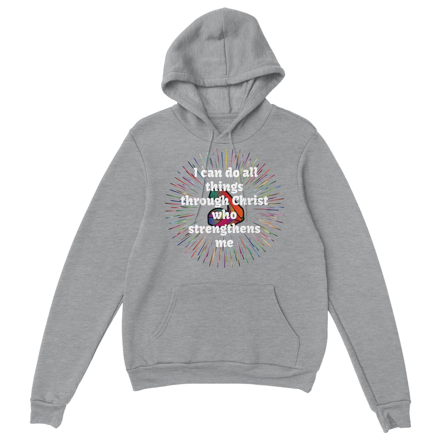 Classic Unisex Pullover Hoodie *I can do all things through Christ who strengthens me*